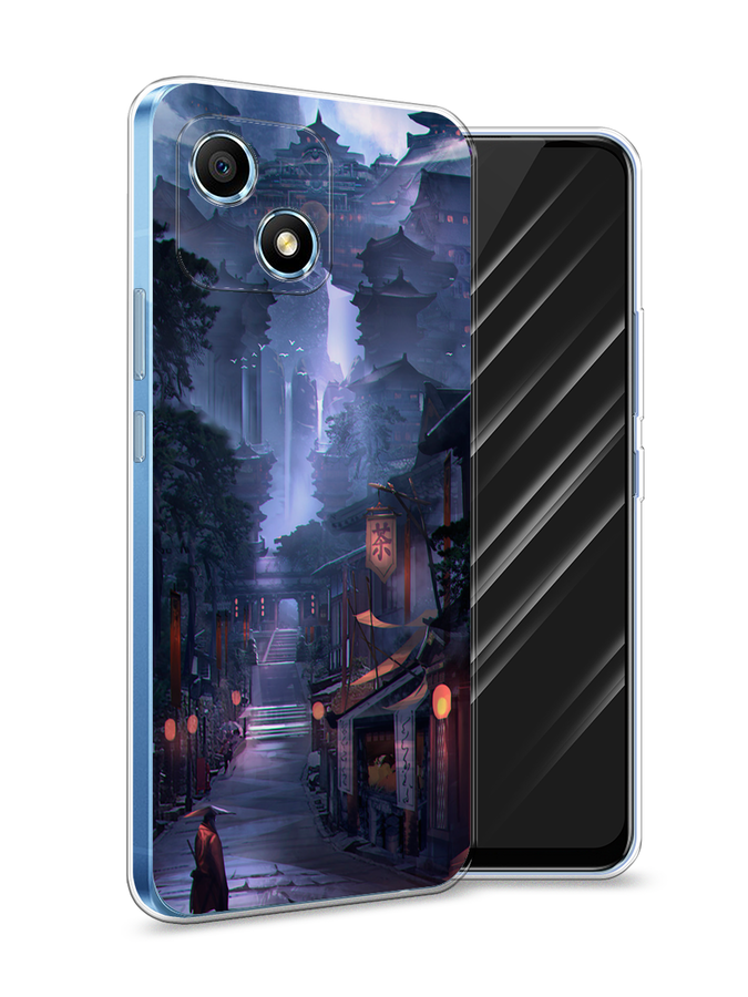 

Чехол Awog на Honor Play 30 "Одинокий самурай", Разноцветный, 6108750-10