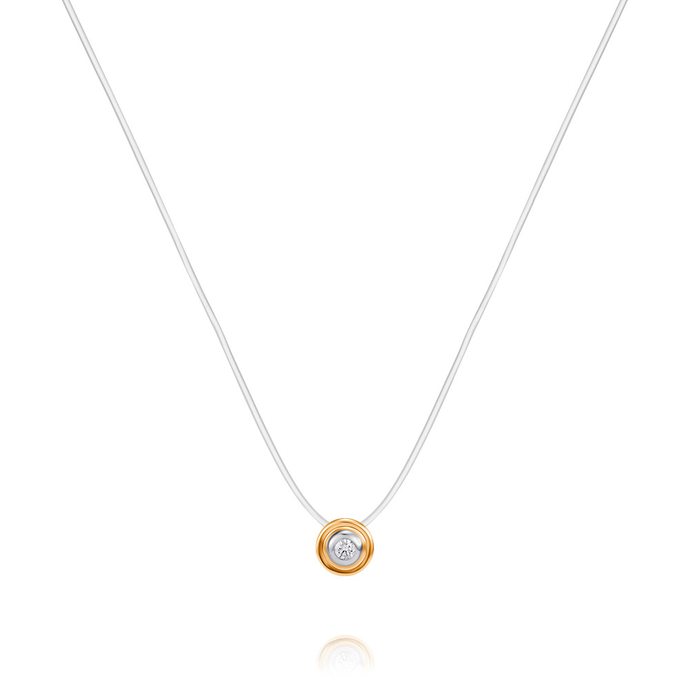 

Колье из красного золота с бриллиантом 38 см ADAMAS 84036879/02-А50Д-41, 84036879/02-А50Д-41