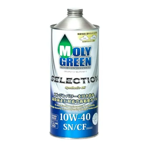 Моторное масло MOLYGREEN SELECTION SN/CF 10W-40, 1л, 0470144
