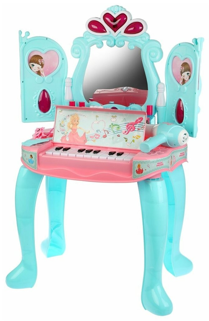 

Игровой набор YACCO cтолик для макияжа - 4 Имидж-дизайнер M9496-1
