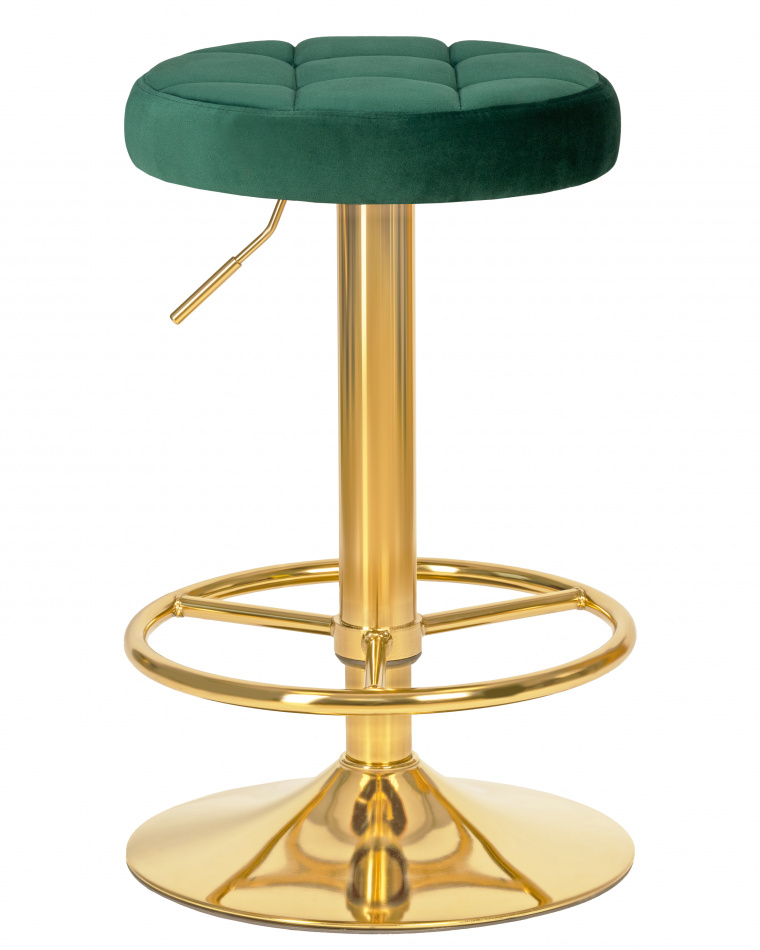 

Барный табурет DOBRIN BRUNO GOLD 1 шт зеленый, BRUNO GOLD