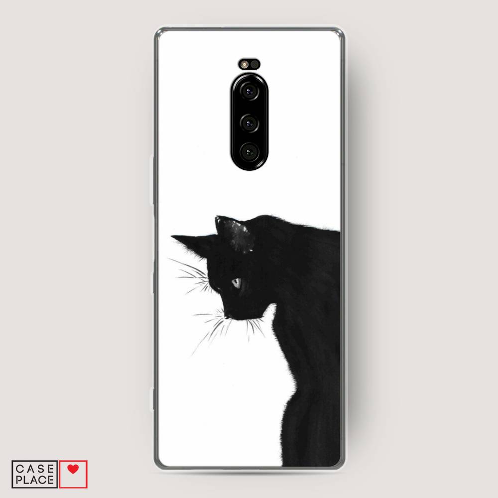 

Чехол Awog на Sony Xperia 1/XZ4 "Black cat", Разноцветный, 54250-1