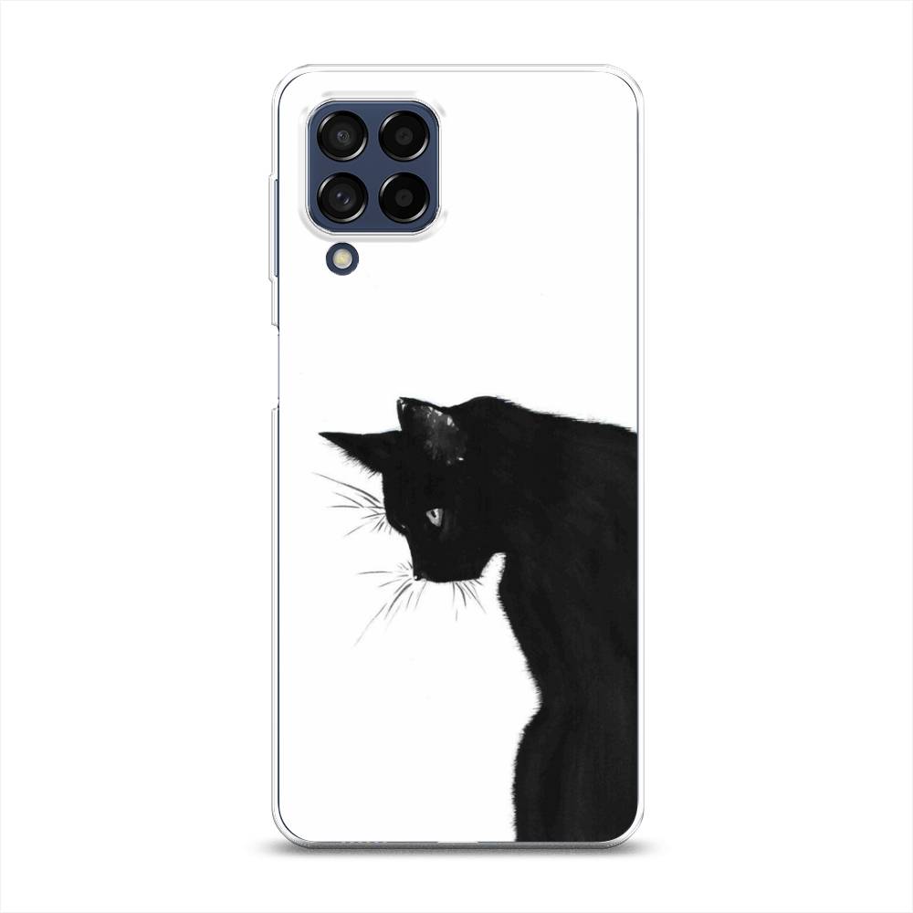 

Чехол Awog на Samsung Galaxy M53 / Самсунг M53 "Black cat", Разноцветный, 2105850-1