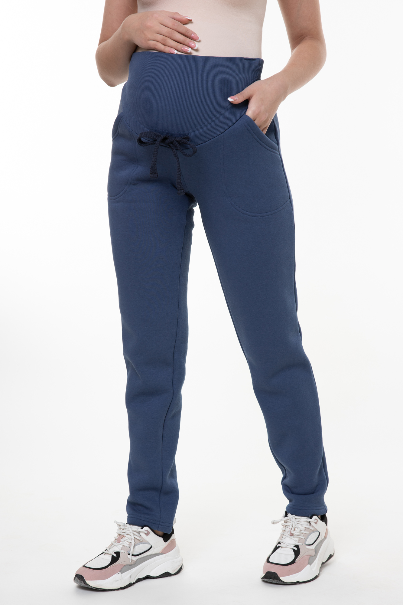 

Брюки для беременных женские Magica bellezza 0166в синие 44 RU, Синий, 0166в