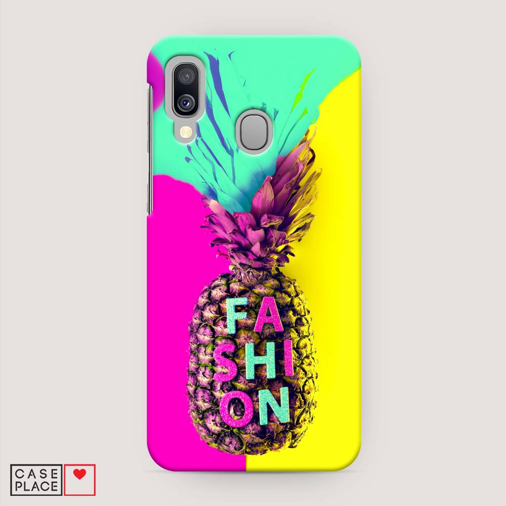 

Пластиковый чехол "Кислотный ананас" на Samsung Galaxy A40