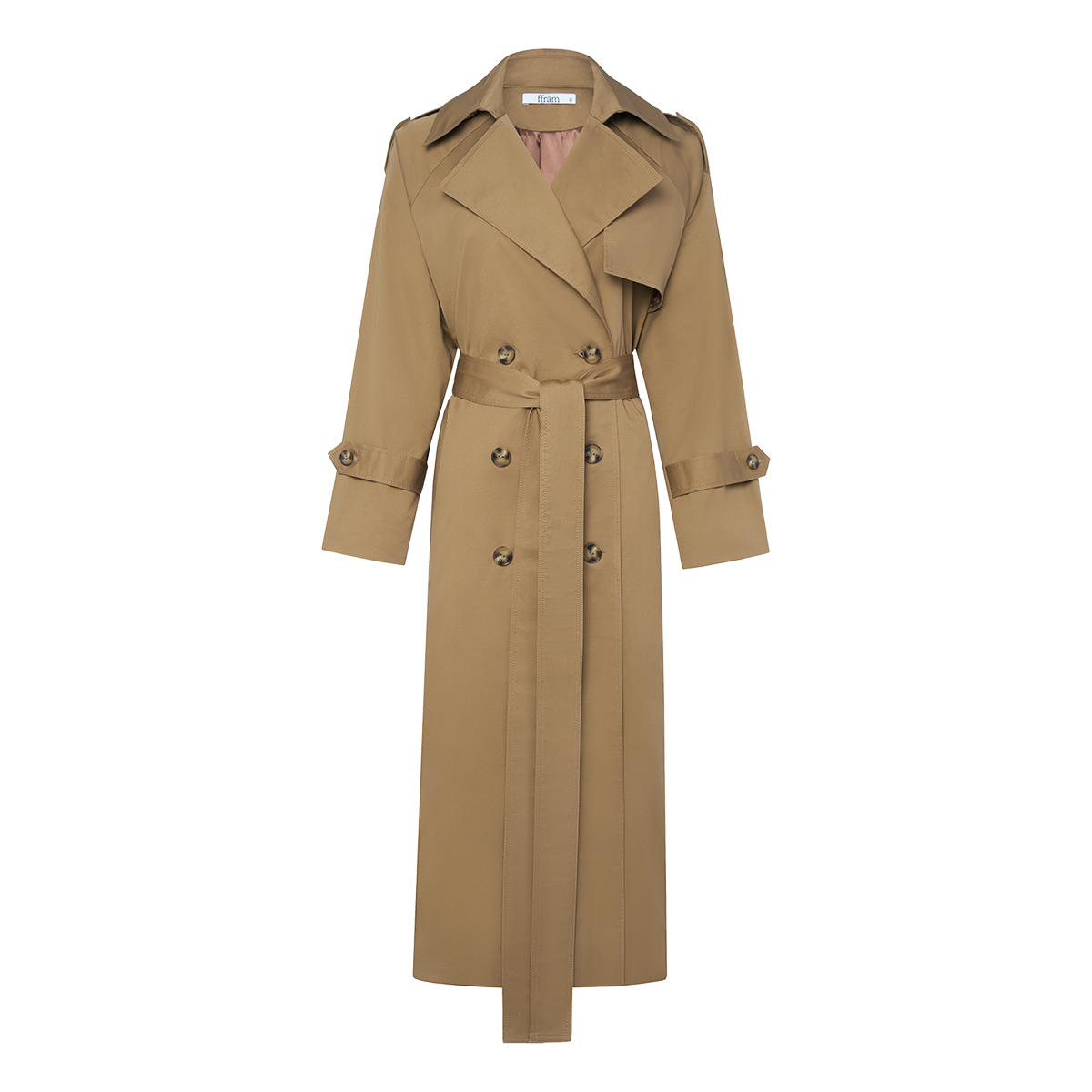 

Тренч женский Ffram 20065 бежевый XL/2XL, 20065