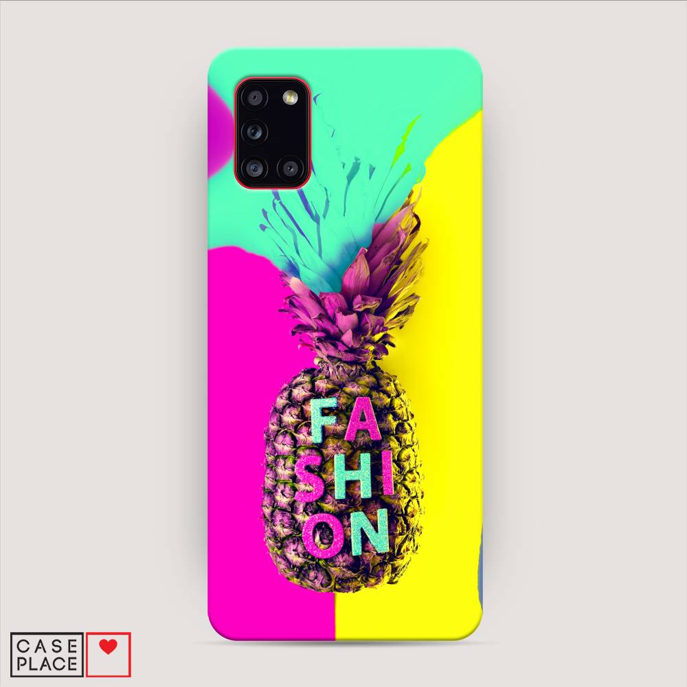 

Пластиковый чехол "Кислотный ананас" на Samsung Galaxy A31, 2100320-7
