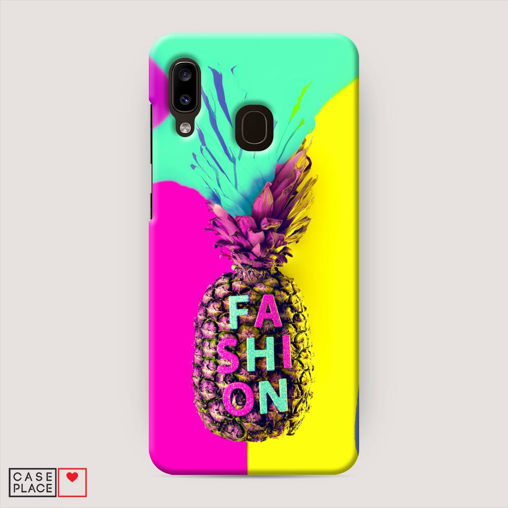 

Пластиковый чехол "Кислотный ананас" на Samsung Galaxy A30, 27520-7