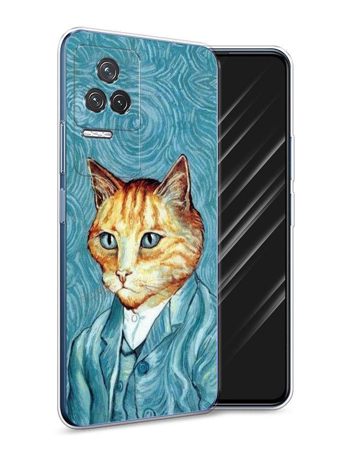 

Чехол Awog на Xiaomi Redmi K50 "Кот Ван Гог", Разноцветный, 312250-2