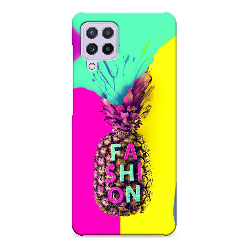 

Пластиковый чехол "Кислотный ананас" на Samsung Galaxy A22