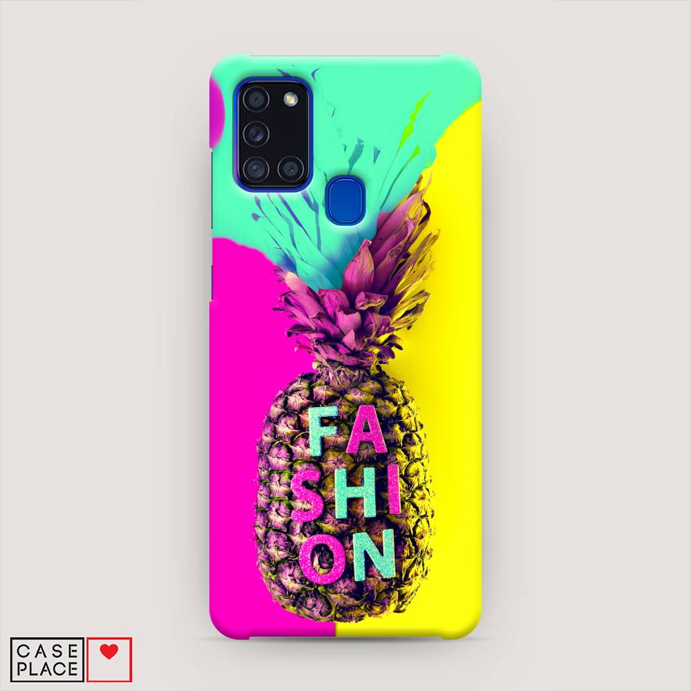 

Пластиковый чехол "Кислотный ананас" на Samsung Galaxy A21s, 2100220-7
