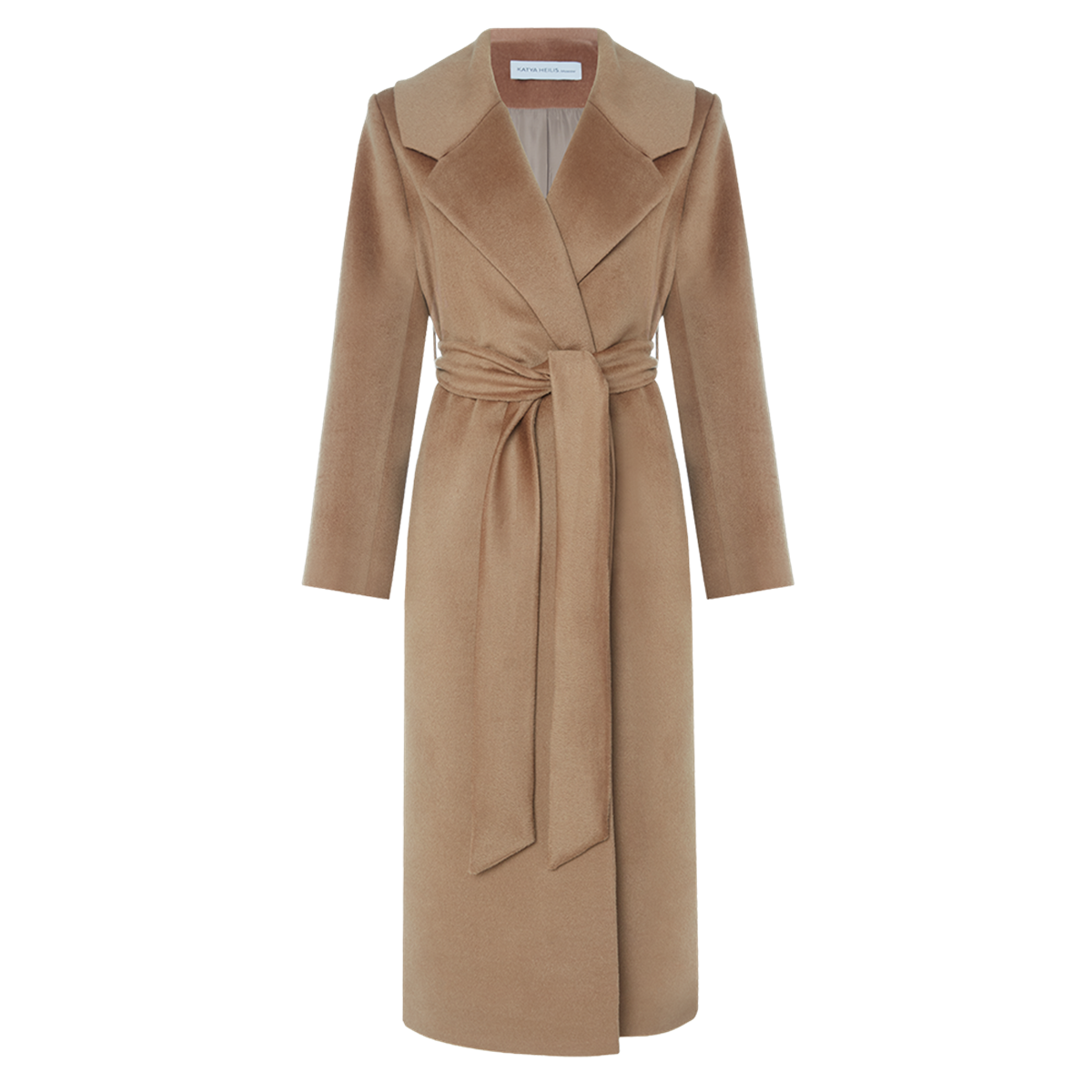 

Пальто женское Katya Heilis 19747 коричневое S/M, Коричневый, 19747