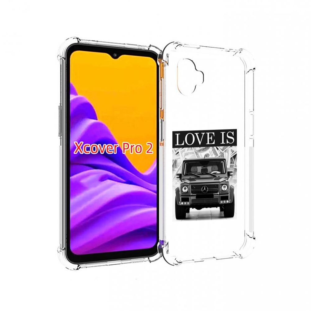 

Чехол MyPads гелик для Samsung Galaxy Xcover Pro 2, Прозрачный, Tocco