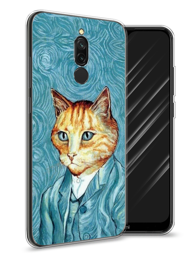 

Чехол Awog на Xiaomi Redmi 8 "Кот Ван Гог", Разноцветный, 37150-2