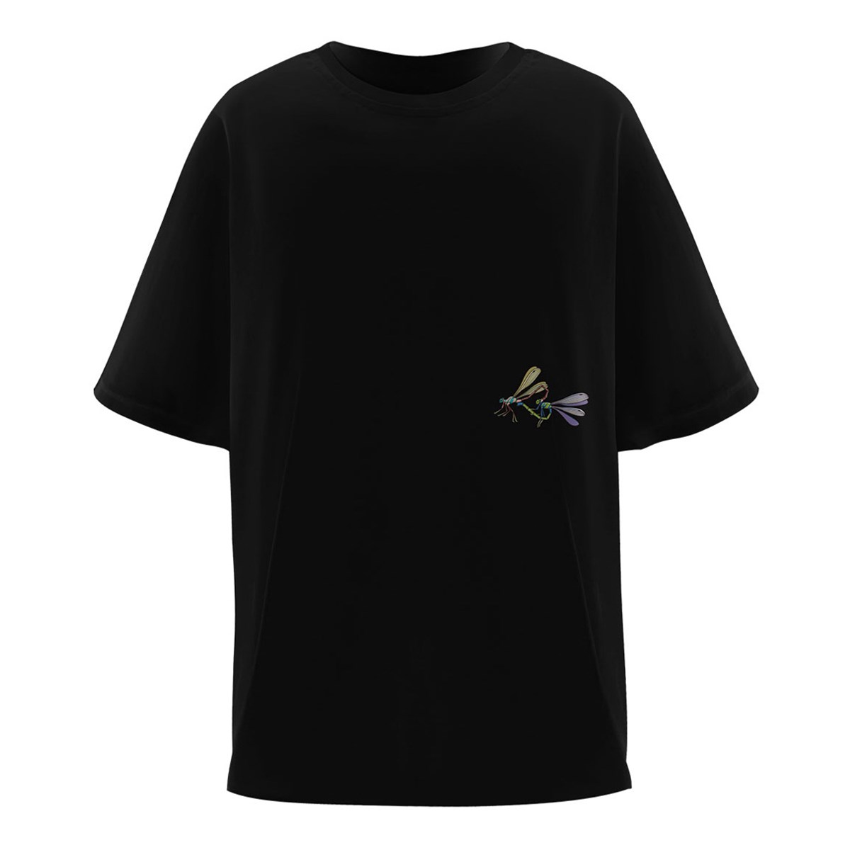 

Футболка женская Wanna A 19739 черная S/M, Черный, 19739