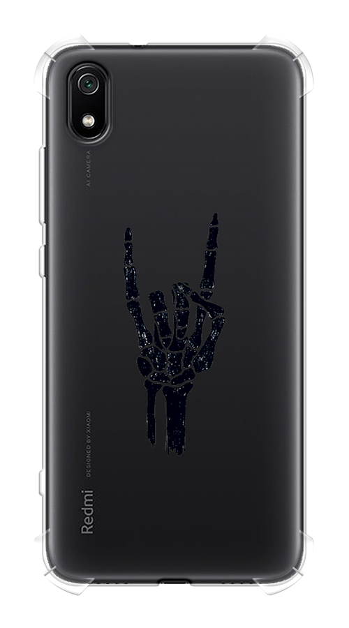 

Чехол Awog на Xiaomi Redmi 7A "Rock for a skeleton", Разноцветный, 35451-1