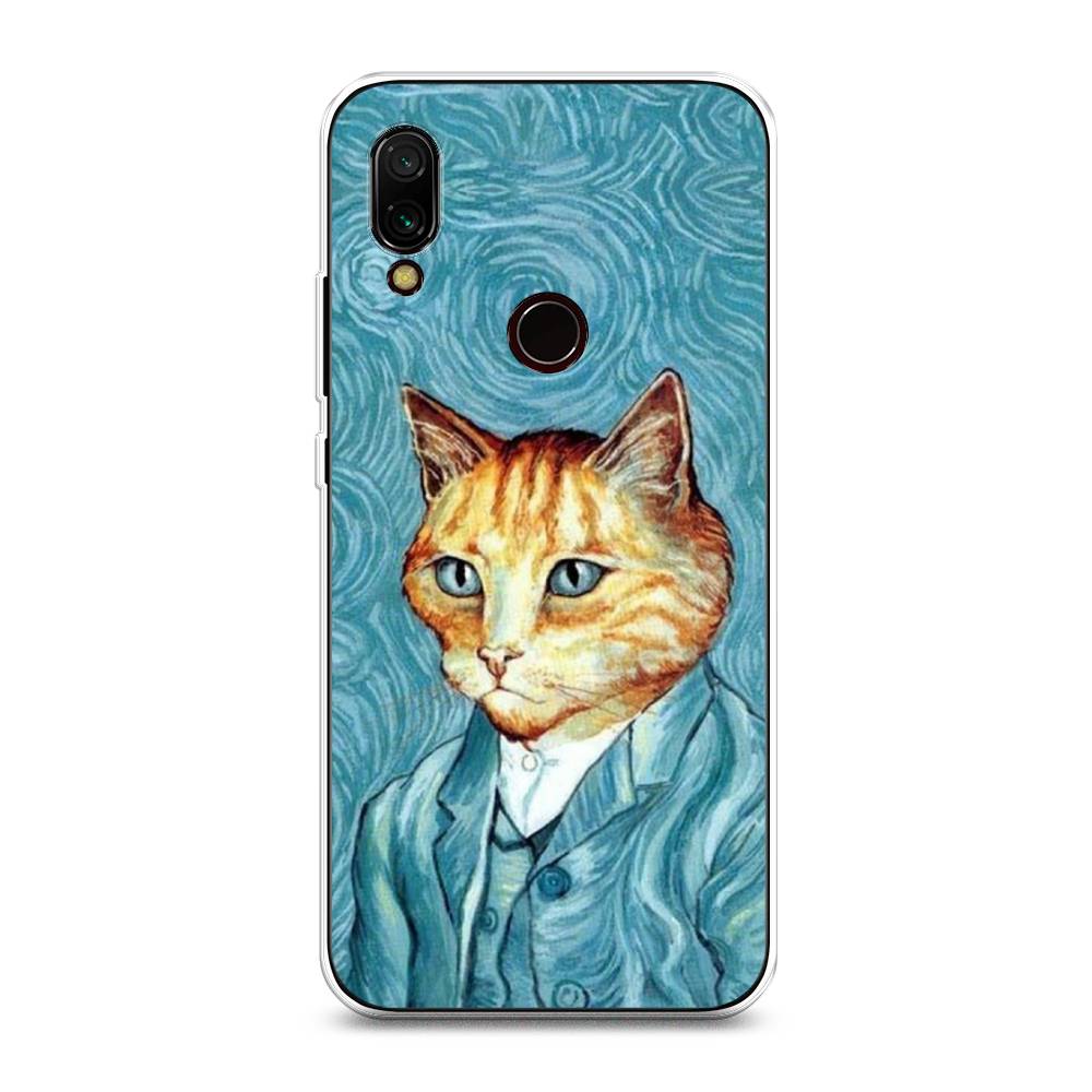 

Чехол Awog на Xiaomi Redmi 7 "Кот Ван Гог", Разноцветный, 35050-2