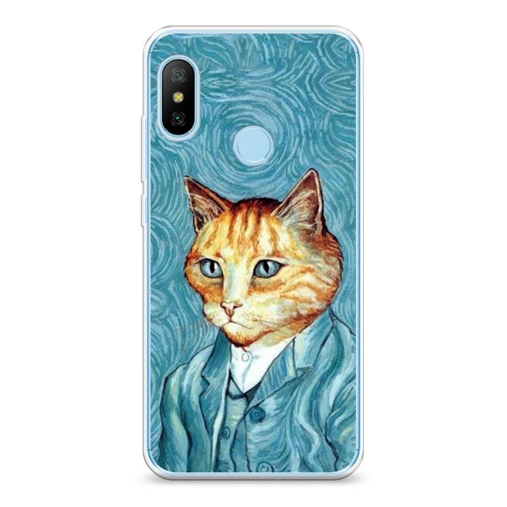 

Чехол Awog на Xiaomi A2 Lite/Redmi 6 Pro "Кот Ван Гог", Разноцветный, 34050-2