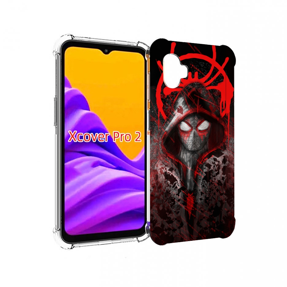 

Чехол MyPads страшный человек паук мужской для Samsung Galaxy Xcover Pro 2, Прозрачный, Tocco