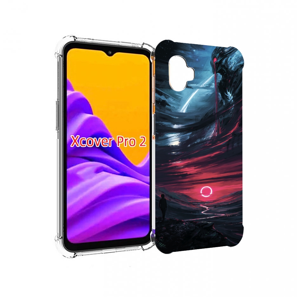 

Чехол MyPads страшный мир для Samsung Galaxy Xcover Pro 2, Прозрачный, Tocco