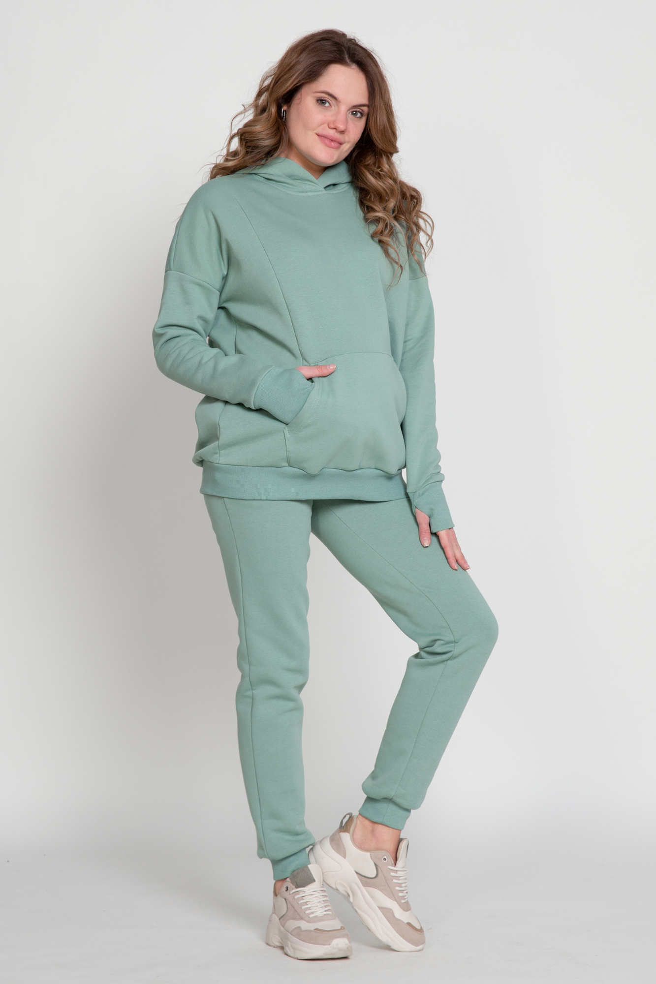 

Костюм для беременных женский Magica bellezza 11-10221MB зеленый 42 RU, 11-10221MB