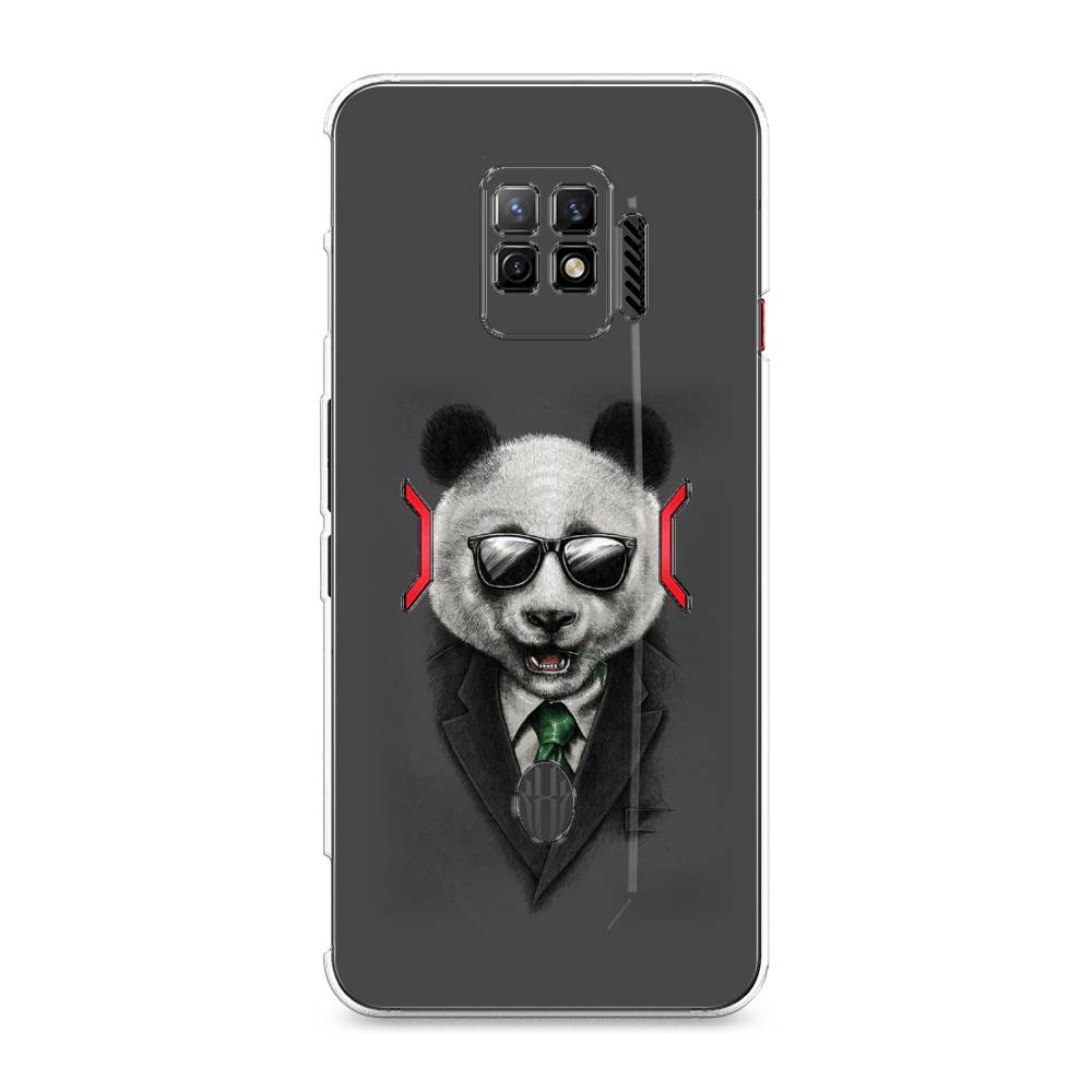 

Чехол Awog на ZTE Nubia Red Magic 7 Pro / ЗТЕ Нубиа Ред Мэджик 7 Pro "Деловая панда", Разноцветный, 136050-10