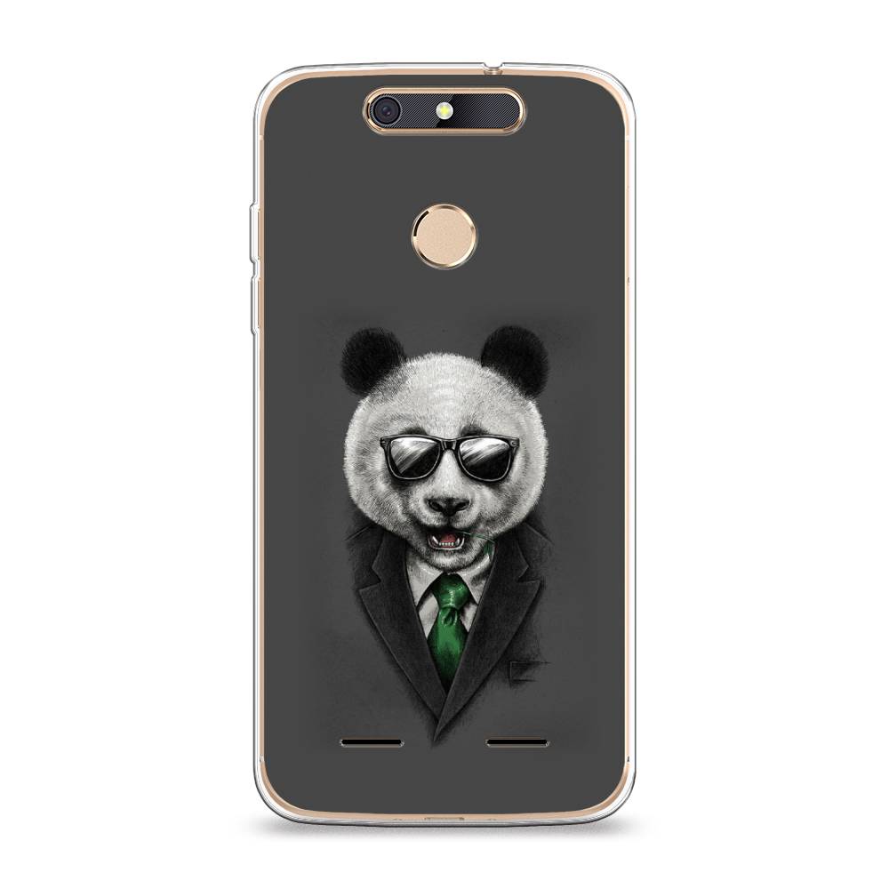 

Чехол Awog на ZTE Blade V8 mini / ЗТЕ Блэйд V8 mini "Деловая панда", 131950-10