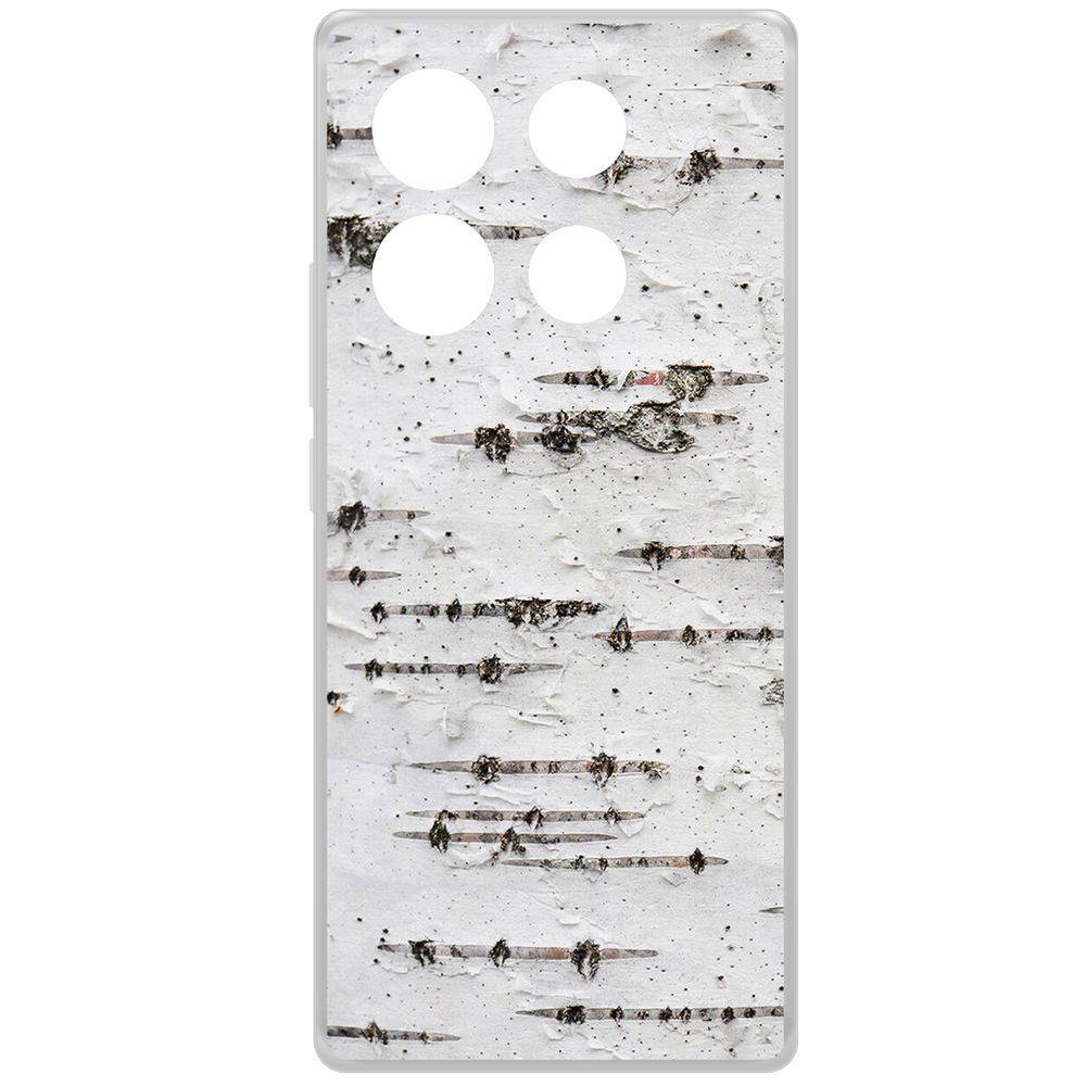 

Чехол-накладка Krutoff Clear Case Березка для INFINIX Note 40, Прозрачный