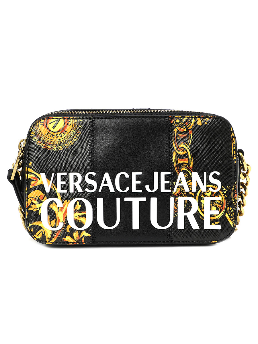 фото Сумка кросс-боди женская versace jeans couture 71va4b41, черный