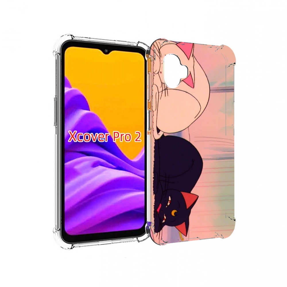 

Чехол MyPads спящие коты для Samsung Galaxy Xcover Pro 2, Прозрачный, Tocco