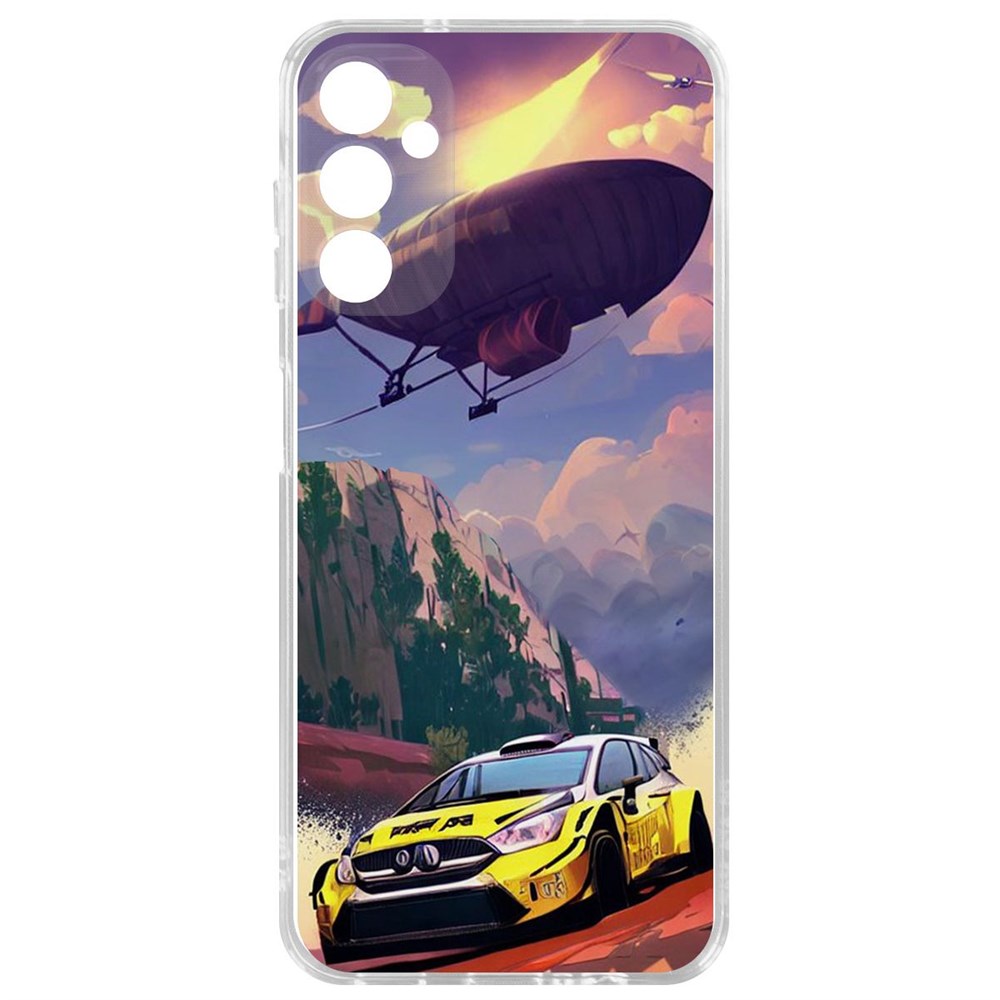 

Чехол-накладка Krutoff Clear Case Гонка для Samsung Galaxy A14 4G (A145), Прозрачный