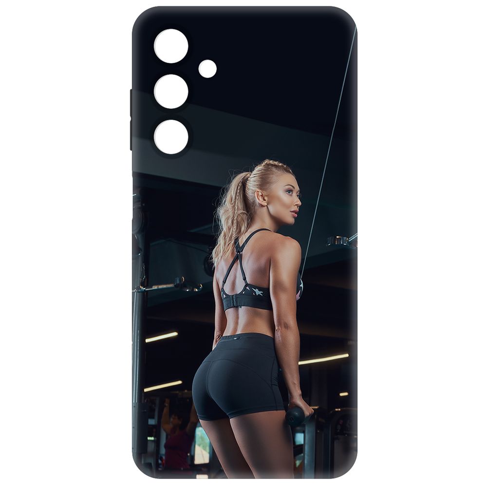 

Чехол-накладка Krutoff Soft Case Шорты женские для Samsung Galaxy A25 5G (A256) черный