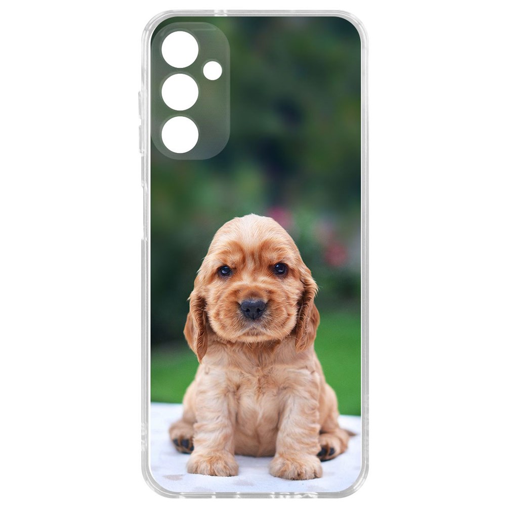 

Чехол-накладка Krutoff Clear Case Щенок кокер-спаниеля для Samsung Galaxy A14 4G (A145), Прозрачный