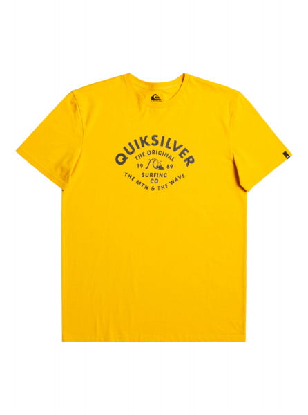 

Футболка мужская Quiksilver EQYZT07042 желтая S, Желтый, EQYZT07042