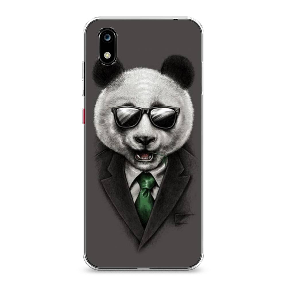 

Чехол Awog на ZTE Blade A7 2019 / ЗТЕ Блэйд A7 2019 "Деловая панда", Разноцветный, 133150-10