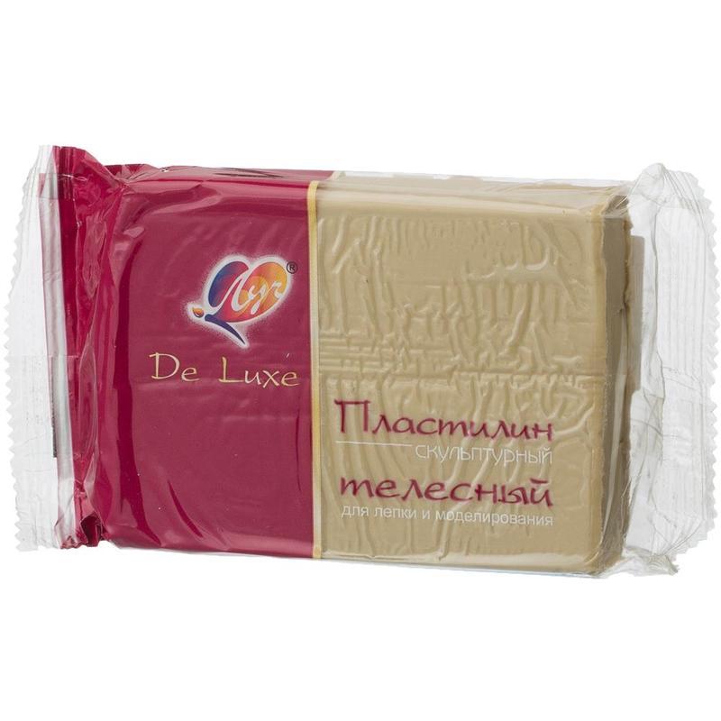 

Пластилин скульптурный Луч "Люкс", телесный, 300г, твердый (23С 1482-08), 12шт., Бежевый