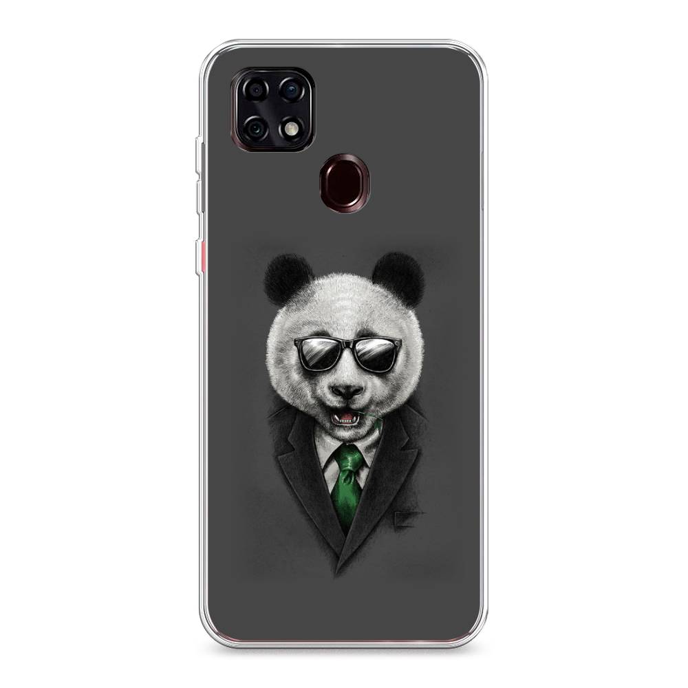 

Чехол Awog на ZTE Blade 20 Smart / ЗТЕ Блэйд 20 Smart "Деловая панда", Разноцветный, 133550-10