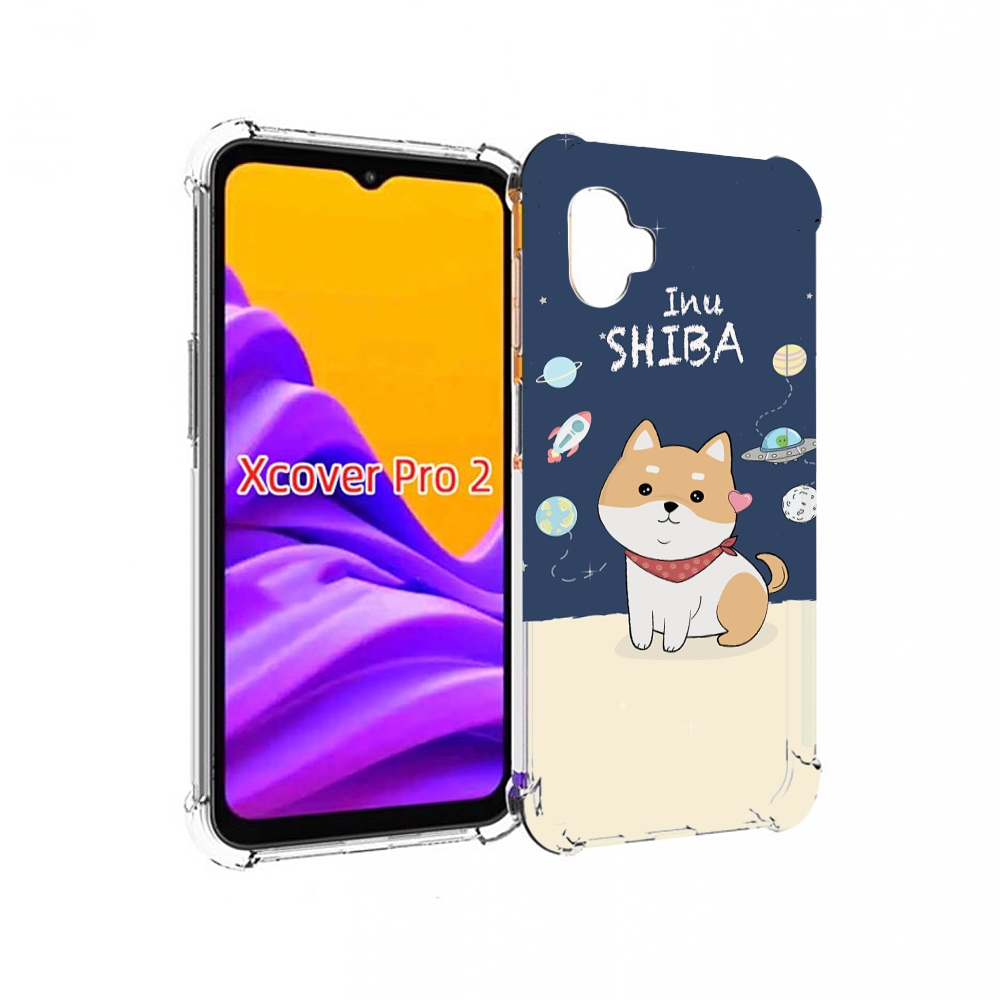 

Чехол MyPads сиба-шиба-ину для Samsung Galaxy Xcover Pro 2, Прозрачный, Tocco