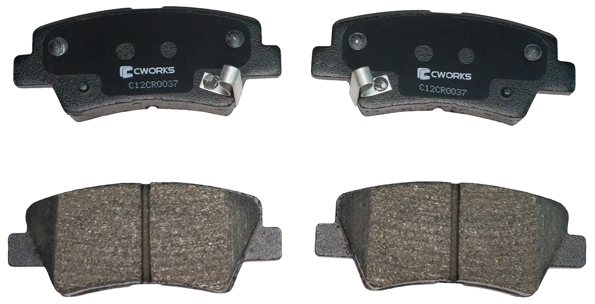 

Тормозные колодки CWORKS задние Low Metallic c12cr0037