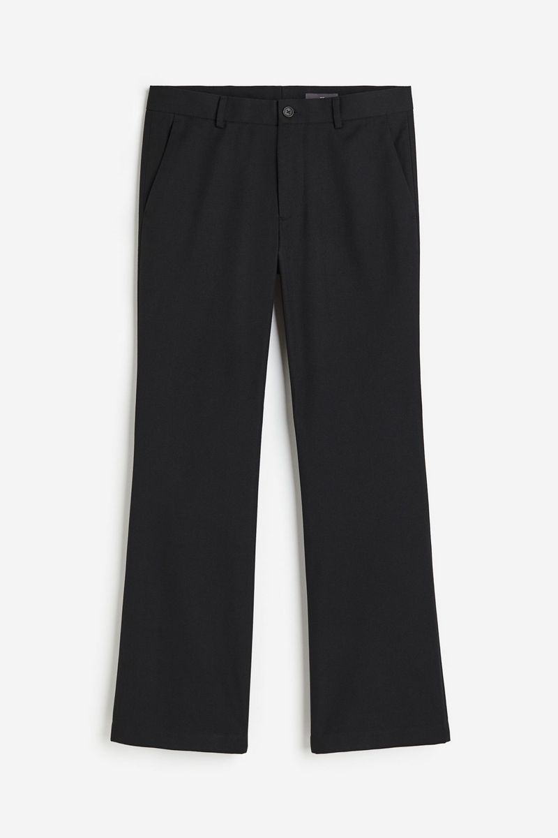 

Брюки мужские H&M 1215014 черные 40 EU, Черный, 1215014