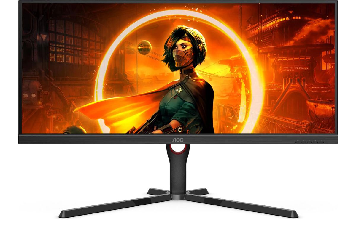

Монитор AOC Gaming U34G3XM/EU 34, черный/красный