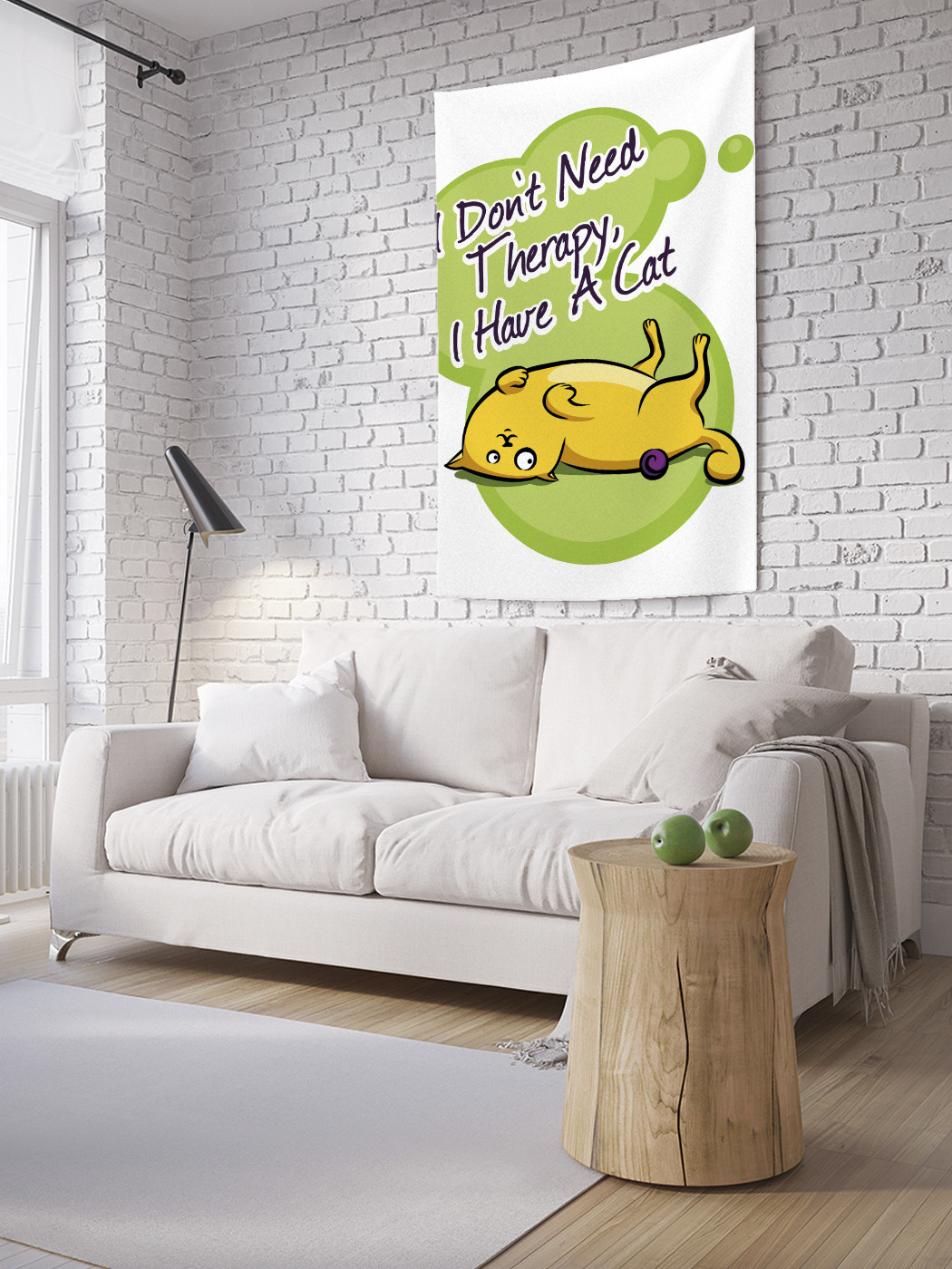 

Вертикальное фотопанно на стену JoyArty У меня есть кот 150x200 см, У меня есть кот