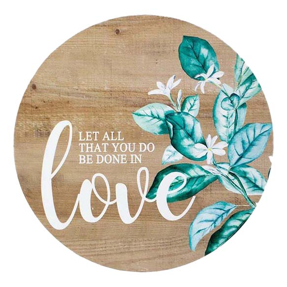 

Панно Glasar Love 30x2x30 см