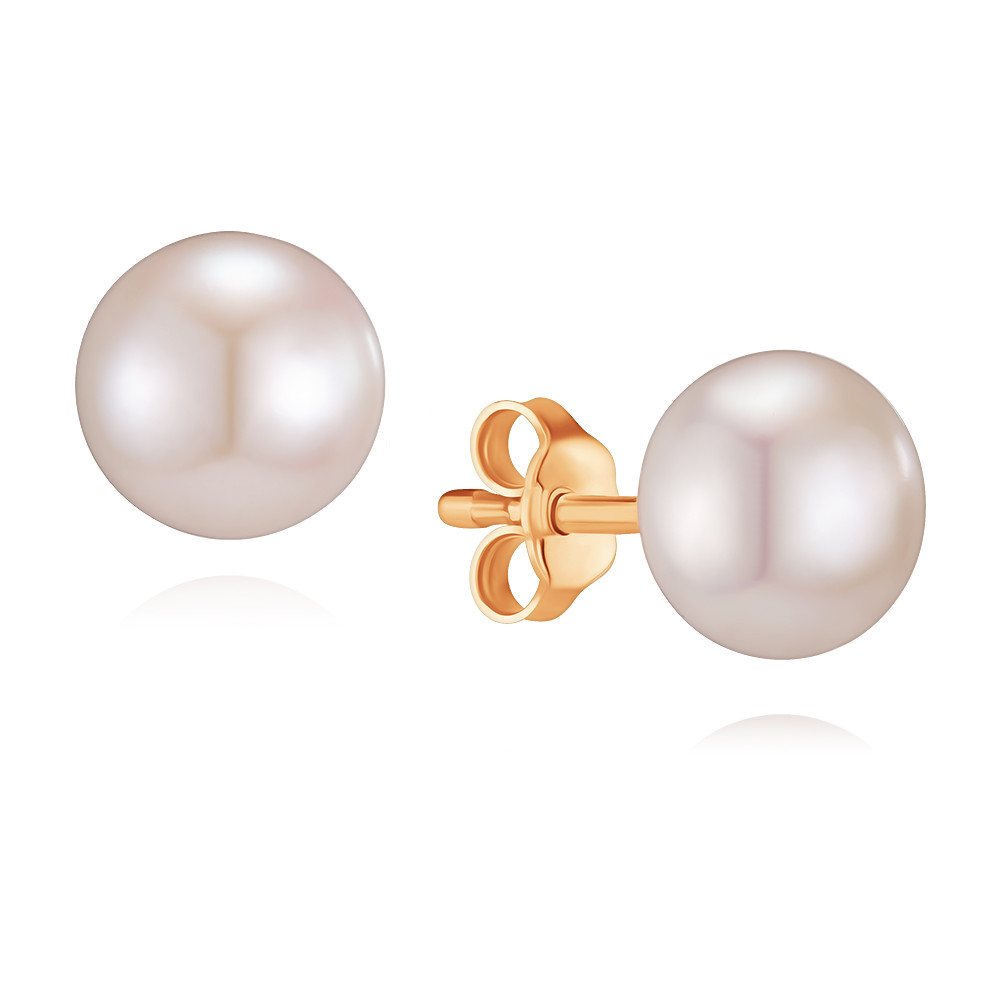 

Серьги из красного золота ADAMAS 21039409/01-А50-727, жемчуг культивированный, 21039409/01-А50-727