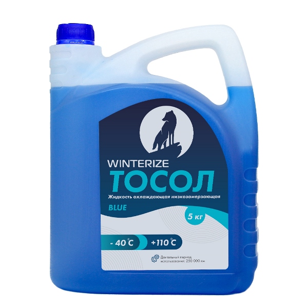 

Тосол WINTERIZE WTBL-5 синий