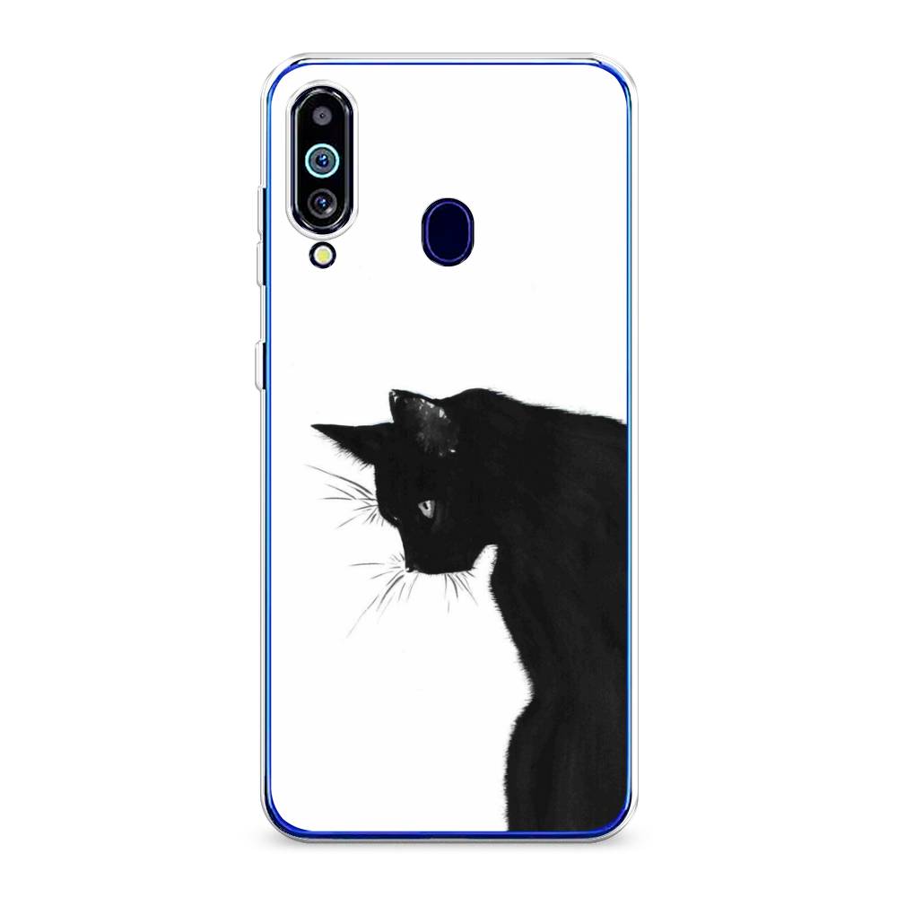 фото Силиконовый чехол "black cat" на samsung galaxy m40 awog