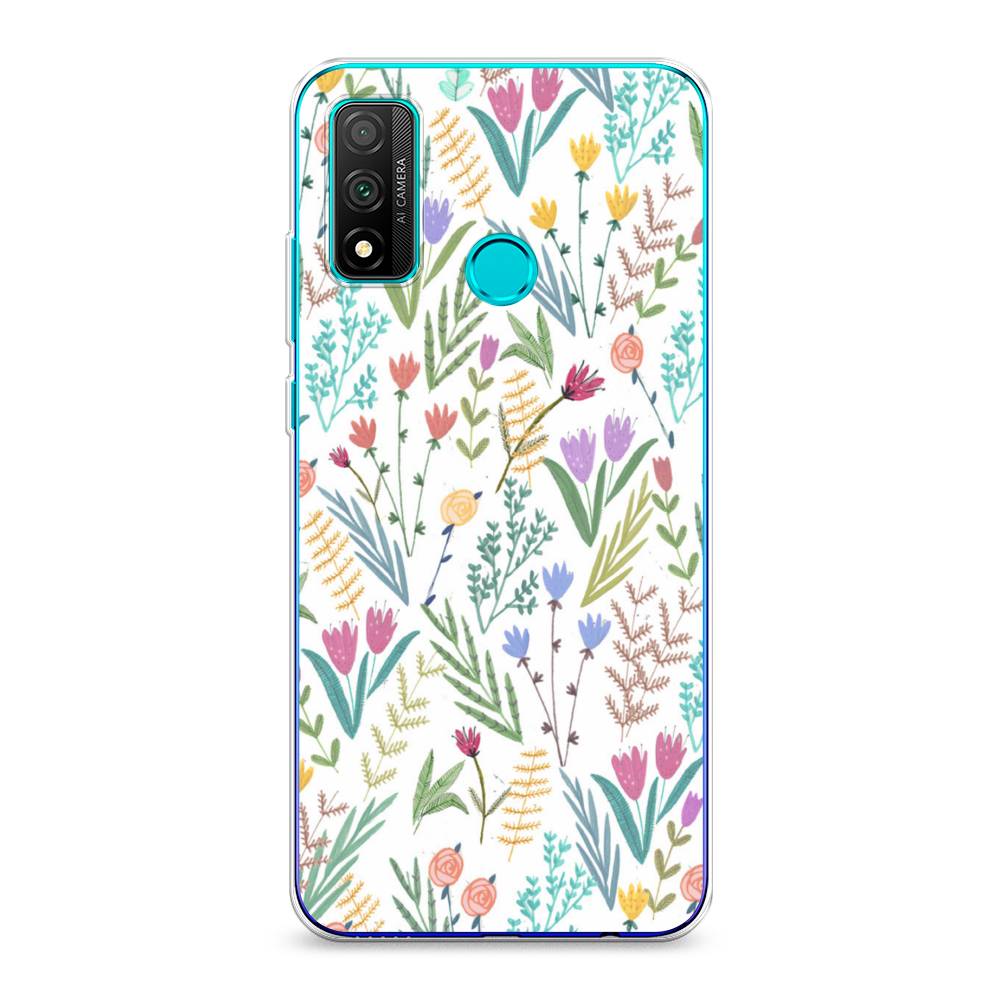

Чехол Awog "Полевые цветы рисунок" для Huawei P Smart 2020