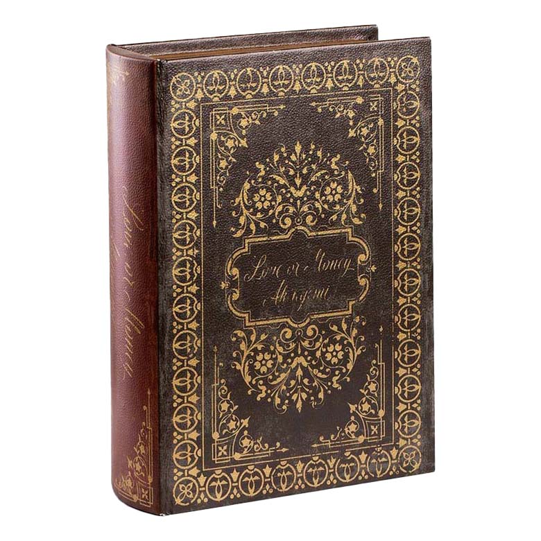 

Шкатулка-книга Glasar 19x7x27 см, Коричневый