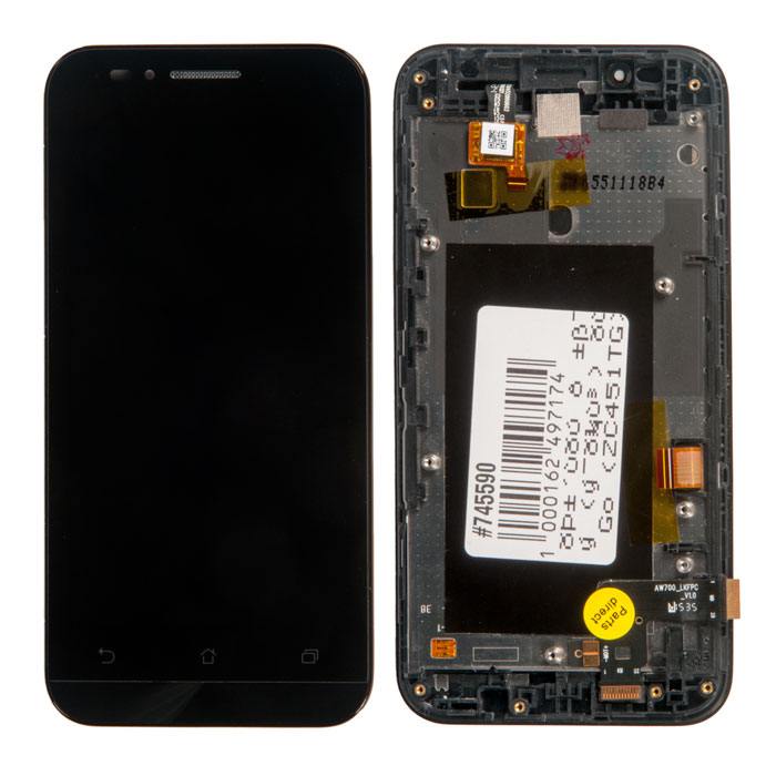 

Дисплей в сборе с тачскрином (модуль) для Asus ZenFone Go (ZC451TG) черный