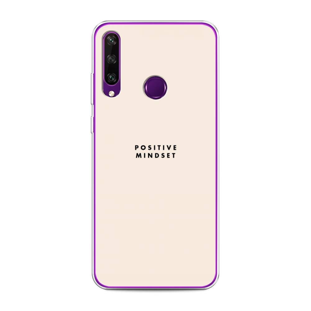 фото Чехол awog "позитивное мышление" для huawei y6p